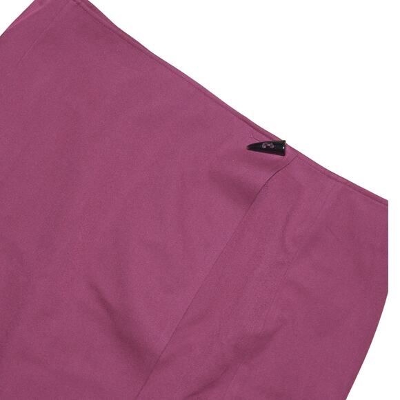 Talbots Skirt Burgundy Cargo Wrap Y2K Style Short w/ Pocket Gorpcore Size 16 - Picture 10 of 15